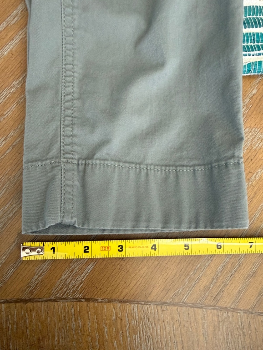 LOFT Olive Green High-Rise Straight Pants - Picture 9 of 9